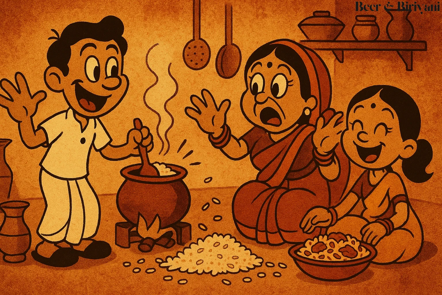 The Curse of Spilled Rice: Kitchen Superstitions and Their Origins ...